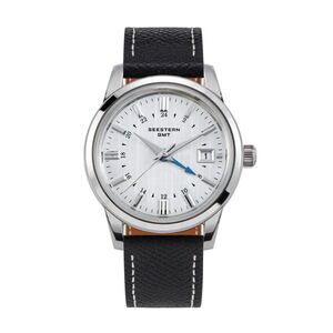 Seestern S446 GMT | Cream Dial. Global Style.